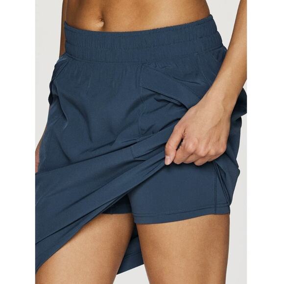 RBX Active Womens XL Everyday 19" Skort Teal Blue Green - Picture 5 of 9